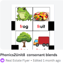 consonant blends worksheet