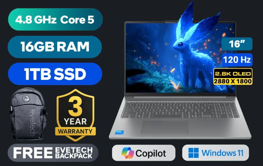 Lenovo IdeaPad Slim 5 16GB RAM 1TB SSD