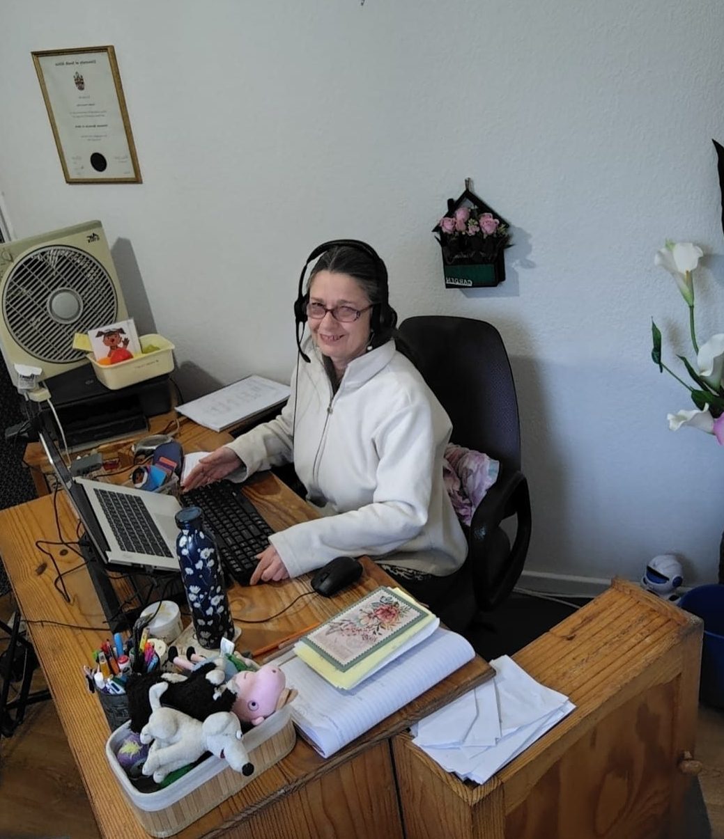 sitting comfortably is so important as an online teacher