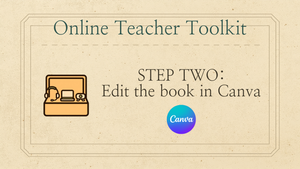 Step two to generate a puzzle book: edit the boo in Canva